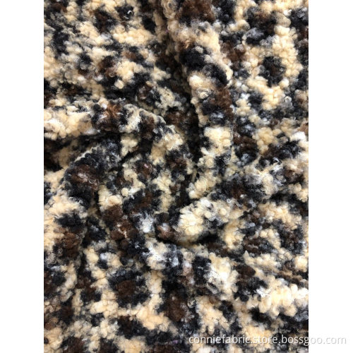 100%Polyester Shuvelvteen Fleece with Printed